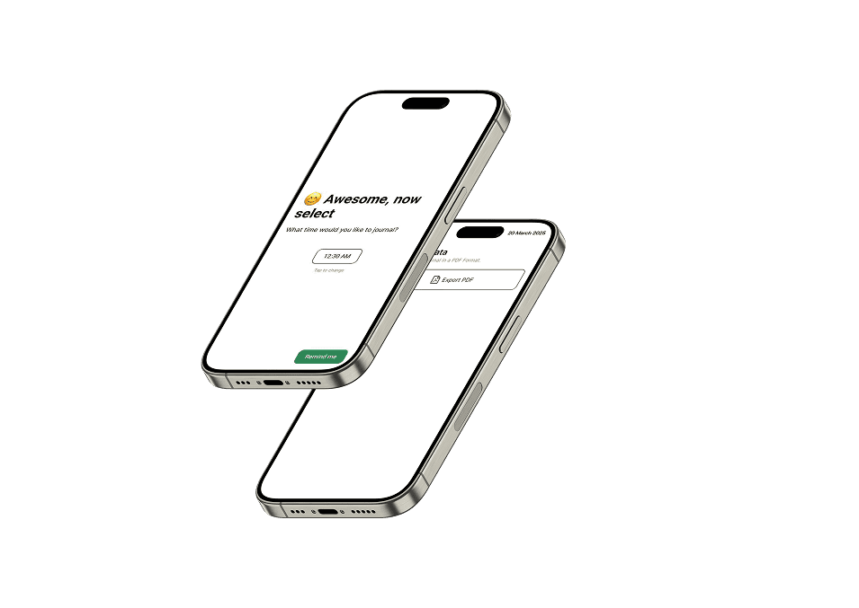 Minimalistic Journaling App